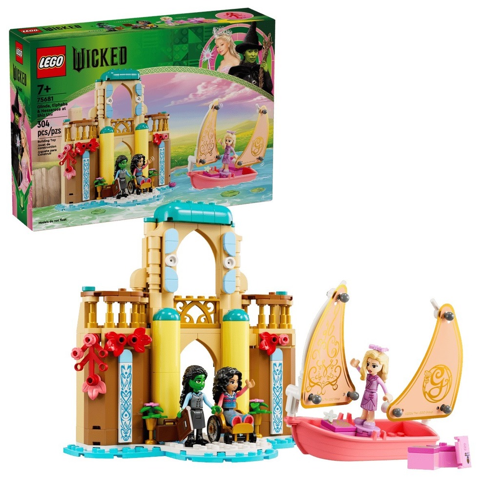 LEGO Wicked 75681 Glinda Elphaba & Nessarose at Shiz University 304 PCS SEALED